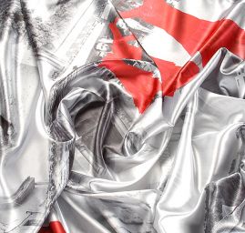 Satén pružný aréna toreador/tanečnice