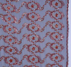 Efektní krajka vyšívaný tyl