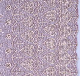 Efektní krajka vyšívaný tyl