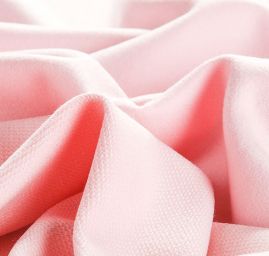 Flauš oboustranný pastel světle růžový