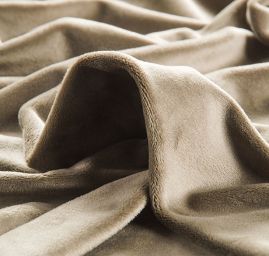 Samet pružný velur mat khaki zelený 