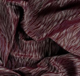 Brokát lamé abstraktní vzor fialovošedý