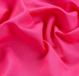 Len pružný viskoza směs sytě růžová