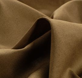 Len pružný viskoza směs khaki světlá
