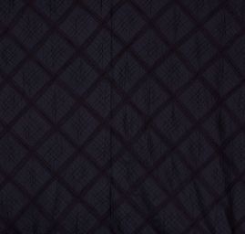 Bavlněná jemná látka etamín grafický motiv černá