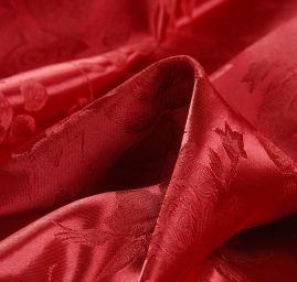 Brokát krojový nepružný bordó