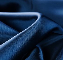 Podšívka acetátová jemná středně modré barvy