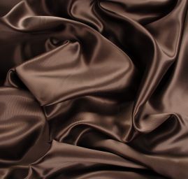 Podšívka viskozová čokoládově tm. hnědá