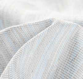 Kostýmová látka bavlna směs šedomodrý melír