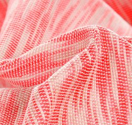 Látka Art Fabrics červenošedý melír bavlna směs