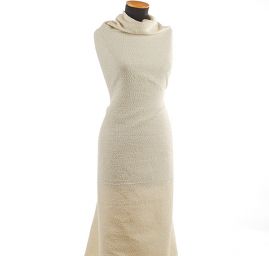 Látka Art Fabrics vlněné buklé slonová kost