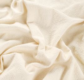 Látka Art Fabrics vlněné buklé slonová kost