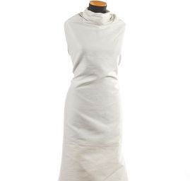 Látka Art Fabrics hladká bílá