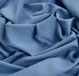 Len pružný viskoza směs pastel modrá