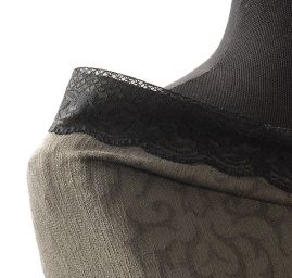 Kreativní textilní aplikace sova/strom