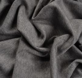 Úplet teplejší směs rayon s vlasem sv. šedá