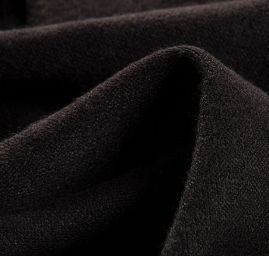 Úplet teplejší směs rayon s vlasem černý