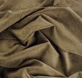 Pružný manšestr šedohnědý