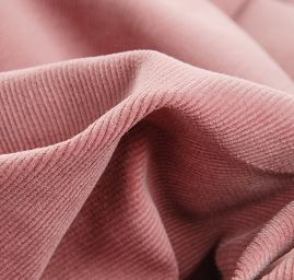 Pružný manšestr starorůžový