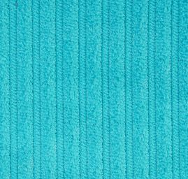 Manšestr bavlněný široké/úzké pruhy tyrkysový