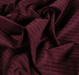 Manšestr prací kord proužky vínovofialové