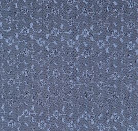 Efektní krajka šedostříbrná drobný květinový motiv