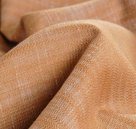 Riflovina pružná světle hnědý melír 