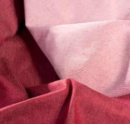 Riflovina červeno/bílý melír