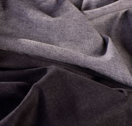 Riflovina pružná černo/bílý melír