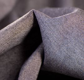 Riflovina pružná černo/bílý melír