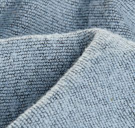 Kostýmová látka Art Fabrics mohér/vlna sv. modrá