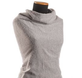 Kostýmová látka Art Fabrics mohér/vlna sv. růžová