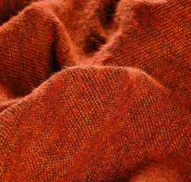 Kostýmová látka Art Fabrics mohér/vlna hnědý melír