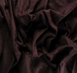 Kostýmová látka Art Fabrics mohér/vlna temně fialová