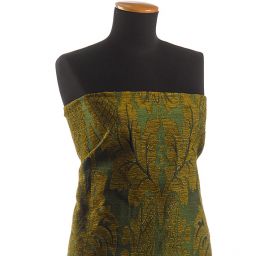 Replika historické tkaniny Rokoko zelená 