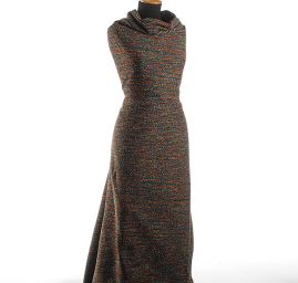 Kostýmová látka buklé Art Fabrics barevný melír 