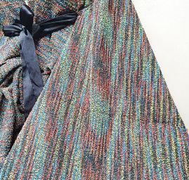 Kostýmová látka buklé Art Fabrics barevný melír 