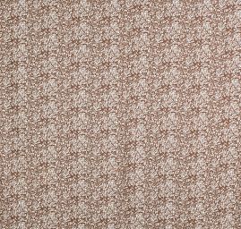 Viskozová šatová látka tisk abstrakt hnědokrémová