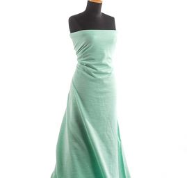 Retro úplet pleteniny tunel zelenobílý vzor