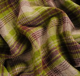 Vařená vlna kostky zelená