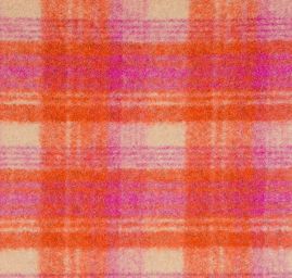 Vařená vlna kostky oranžová růžová