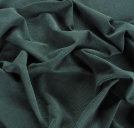 Manšestr pružný lahvově zelený