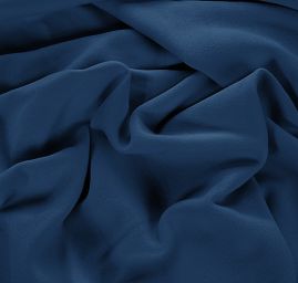 Flauš vlna směs tmavší modré barvy