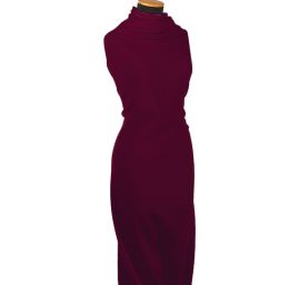 Flauš vlna, kašmír směs fuchsiové barvy