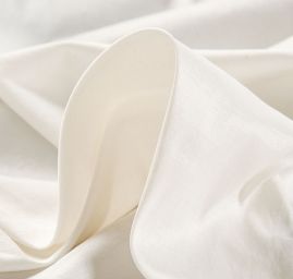 Taft pružný smetanový