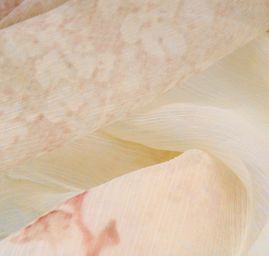 Originální tisk styl "Baroko" šifón polyester