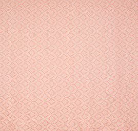 Žakárová látka ornament pastel meruňková