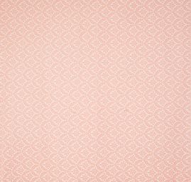 Žakárová látka ornament pastel meruňková