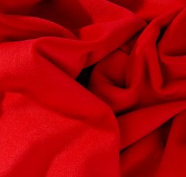 Flauš směs červené barvy