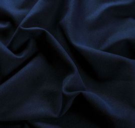 Flauš směs švestkově tmavé modré barvy